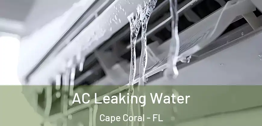  AC Leaking Water Cape Coral - FL