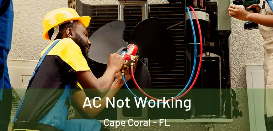  AC Not Working Cape Coral - FL