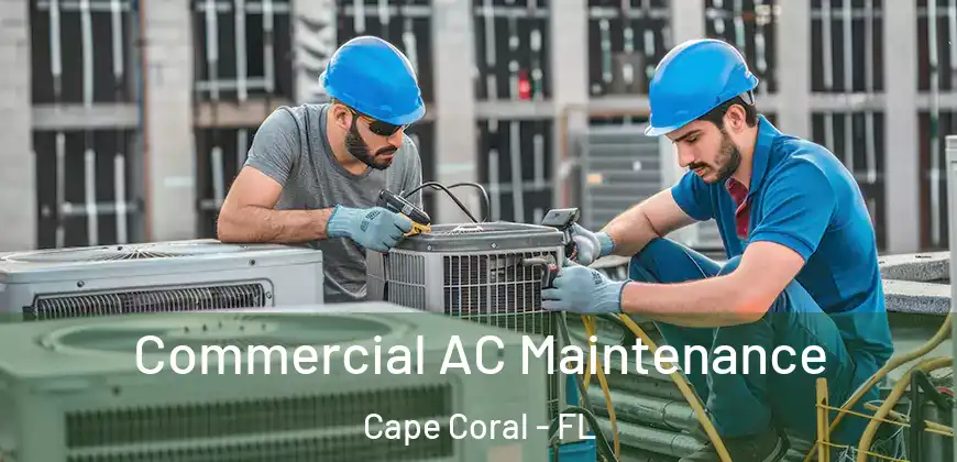  Commercial AC Maintenance Cape Coral - FL