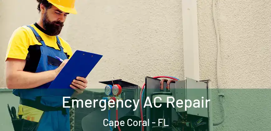 Emergency AC Repair Cape Coral - FL