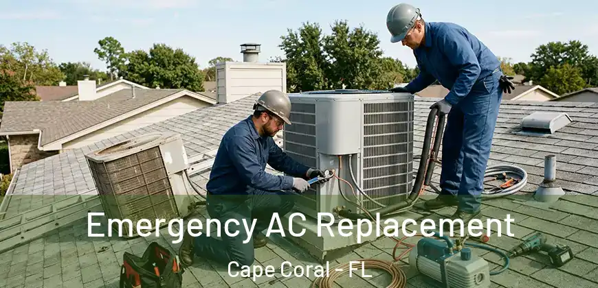  Emergency AC Replacement Cape Coral - FL