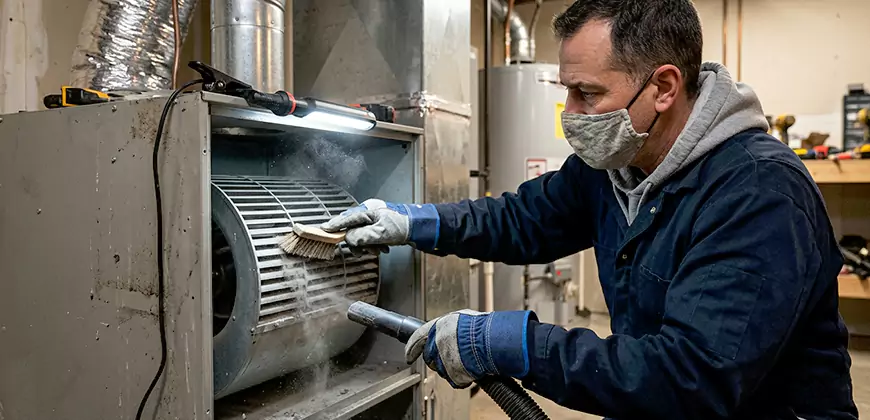 HVAC Blower Compartment Cleaning in Cape Coral
