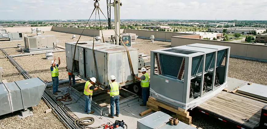 Commercial Air Handling Unit Replacement in Cape Coral