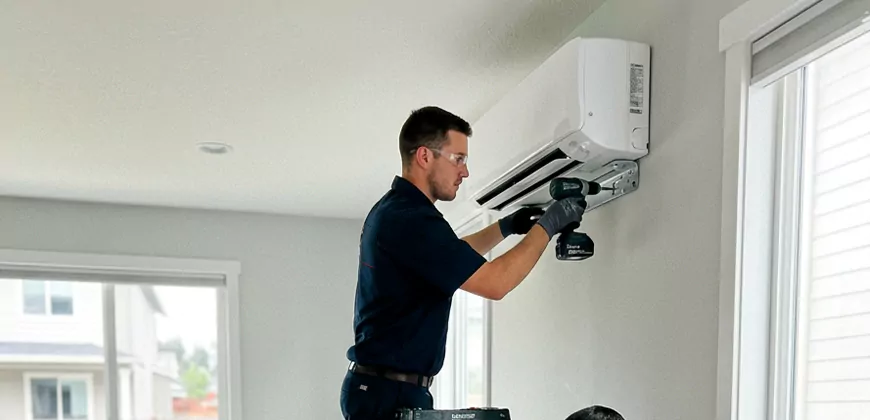 Split System Heating and Cooling Installation in Cape Coral