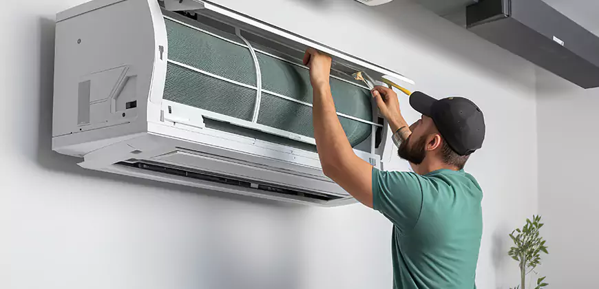 Bathroom and Small Space Ductless Installation in Cape Coral