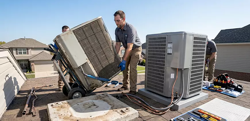 Emergency Air Conditioning Unit Swap in Cape Coral