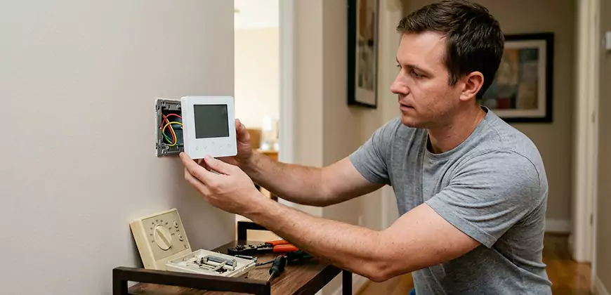 AC Control Panel Replacement in Cape Coral
