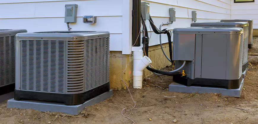 Central Air Condenser Setup in Cape Coral